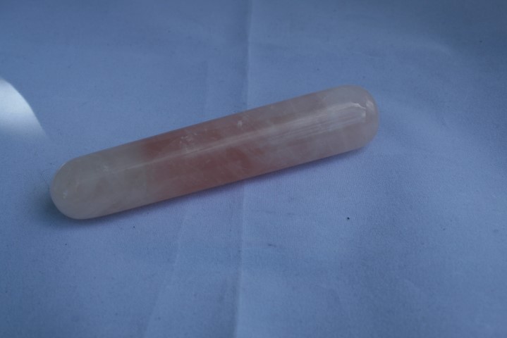 Rose Quartz Gemstone  Massage  Wand Love and Compassion 4299